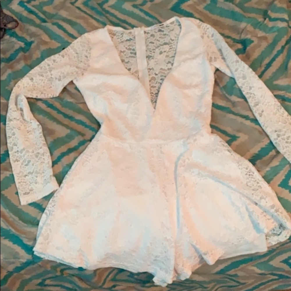 White romper